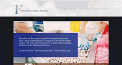 Desktop Screenshot of firstfocuscapital.com